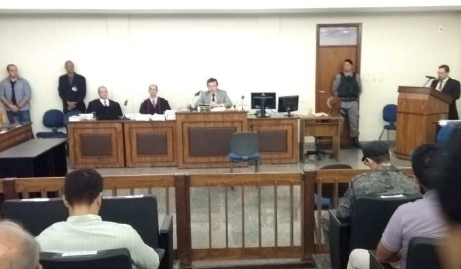 Júri foi presidido pelo juiz Rodrigo Pedrini Marcos