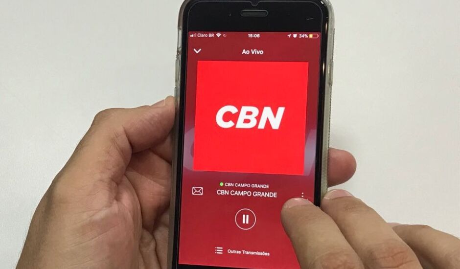 Ouça a CBN Campo Grande também pelo aplicativo