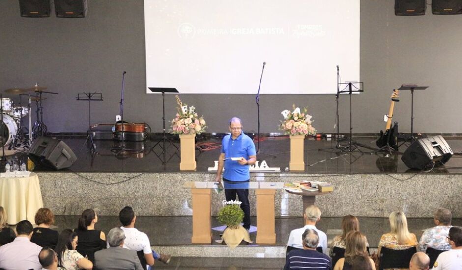 Josué está em Paranaíba (MS) desde quinta-feira (5) ministrando em um seminário