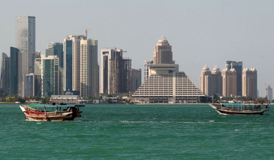 Doha, capital do Catar, país que irá sediar a Copa do Mundo de 2022
