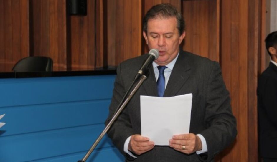 Deputado Eduardo Rocha (MDB) apresentou moção durante sessão na Assembleia nesta quarta-feira (11)