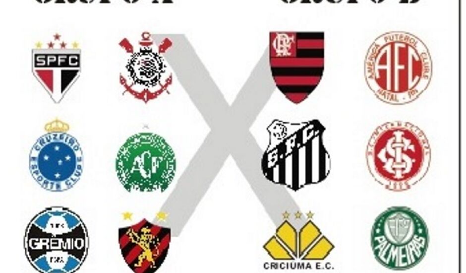 Times da cidade homenageiam grandes clubes do futebol brasileiro