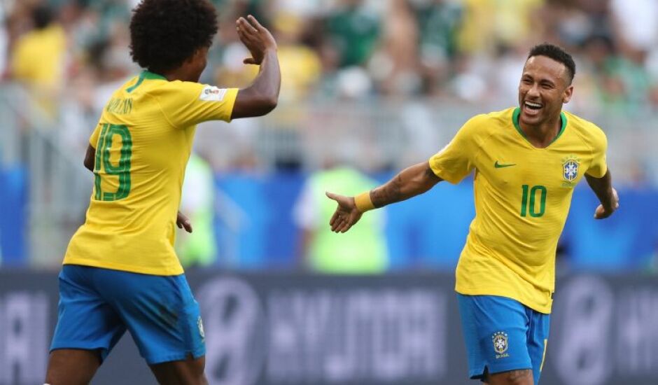 Brasil derrota o México e vai às quartas de final da Copa do Mundo