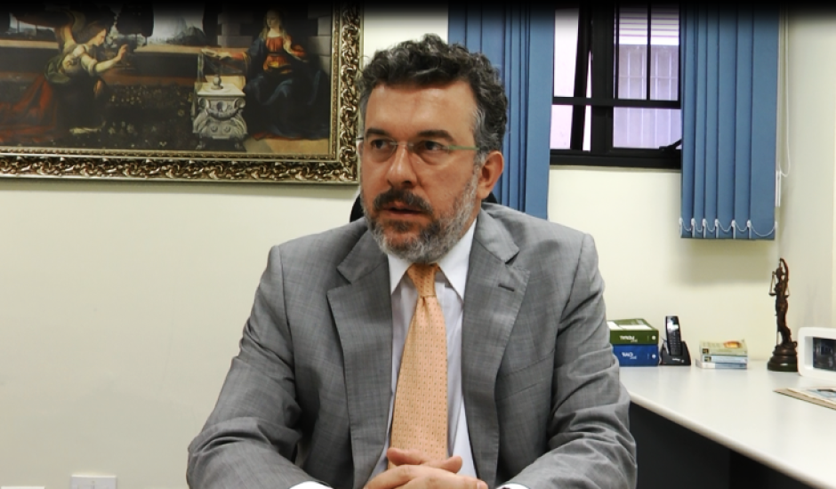 Juiz da 1ª Vara Criminal de Três Lagoas, Rodrigo Pedrini