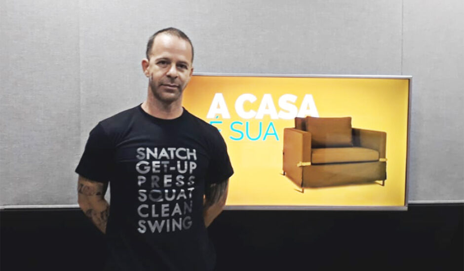 Personal trainer, José Augusto Dias, deu entrevista no programa “A Casa é Sua”