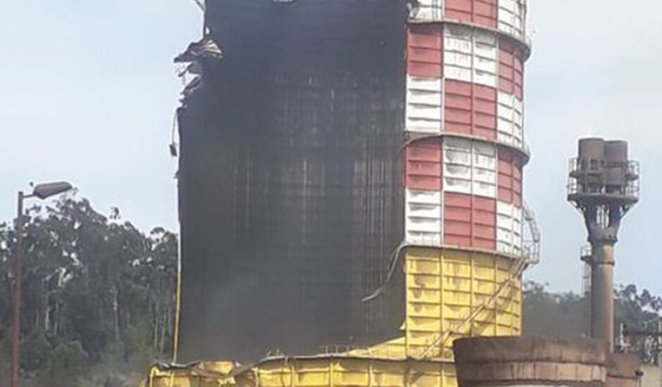 Causa da explosão em gasômetro da Usina da Usiminas em Ipatinga ainda é desconhecida