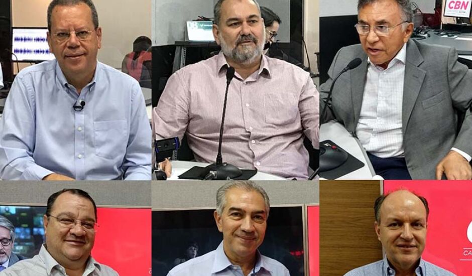 Marcelo Bluma, Amaducci, Odilon de Oliveira, João Alfredo, Reinaldo Azambuja e Júnior Mocchi