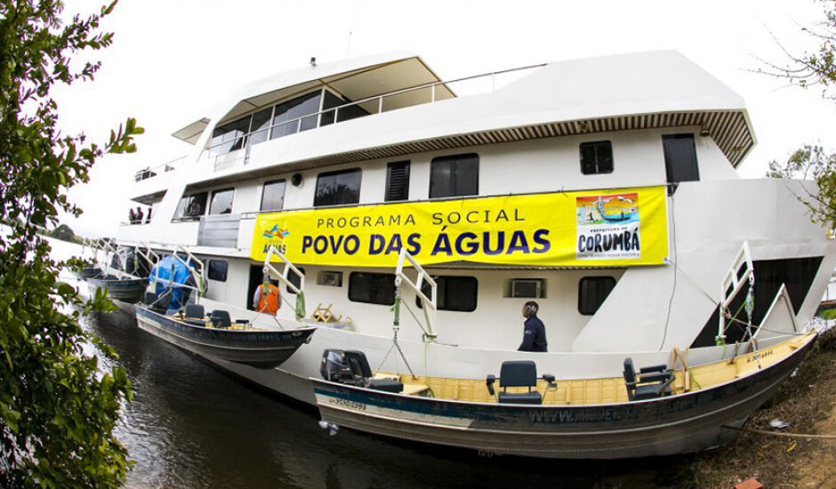 A 6ª edição do Povo das Águas foi realizada na região do Baixo Pantanal entre os dias 20 e 25 de agosto, a Prefeitura de Corumbá realizou 1068 atendimentos em geral