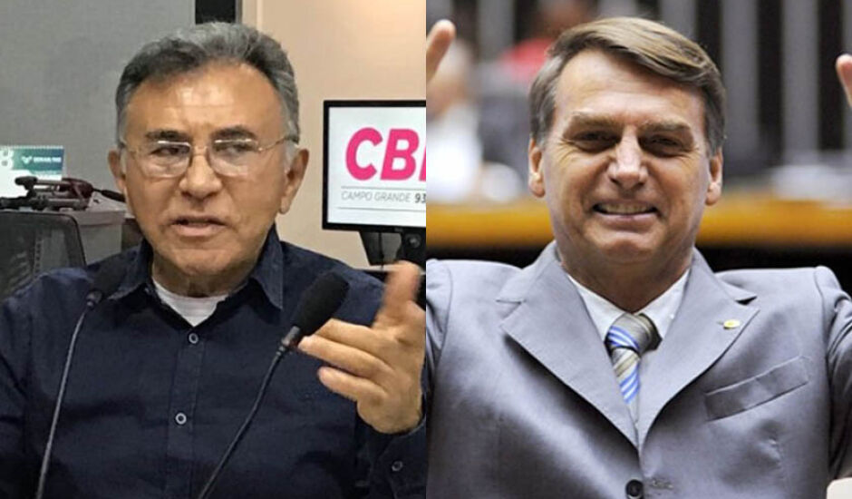 Os mais bem votados em TL: Odilon de Oliveira (PDT) e Jair Bolsonaro (PSL)