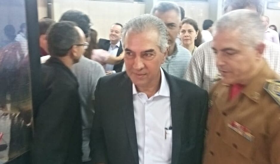 Reinaldo Azambuja participou do primeiro encontro entre o presidente eleito e governadores