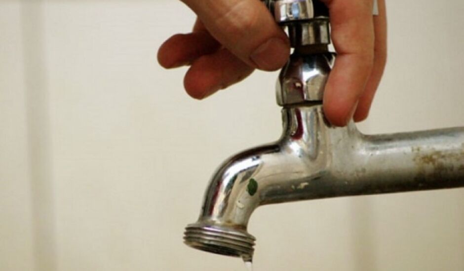 Interrupção no fornecimento de água ocorrerá devido obras de melhoria do sistema de abastecimento