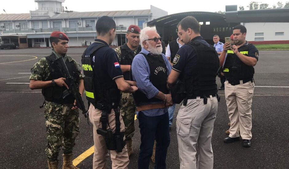 Eurico Mariano foi capturado pela Interpol no Paraguai