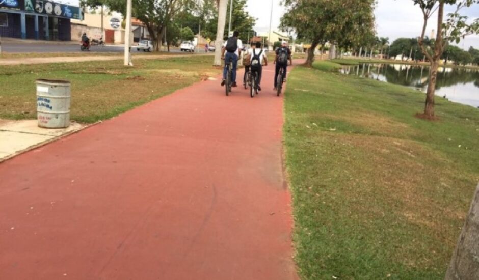 Lei proíbe uso de bicicletas na pista de caminhada da Lagoa Maior
