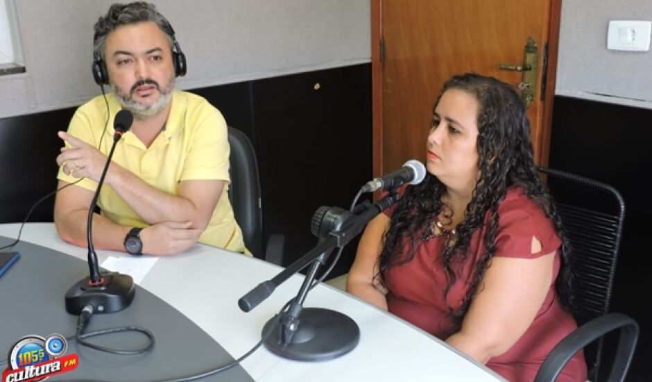 Nestor Junior entrevistado Tatiany Cristina no RCN Noticias/Cultura FM
