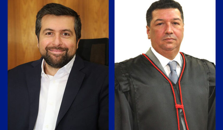Secretário-Geral da Ordem dos Advogados do Brasil, Seccional Mato Grosso do Sul (OAB/MS), Stheven Razuk e Desembargador do Tribunal de Justiça Marcelo Raslan