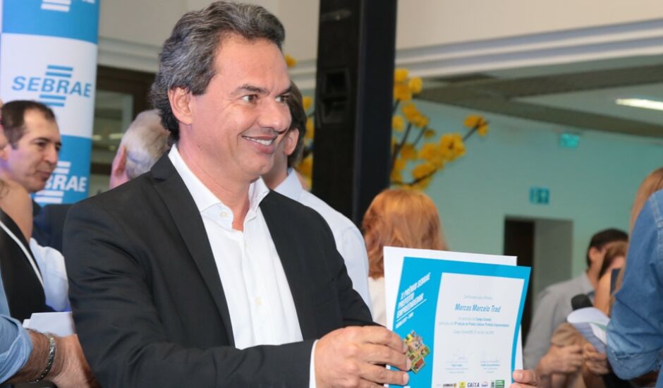 Entrevista foi dada durante entrega do Prêmio Sebrae Prefeito Empreendedor, que o prefeito ganhou nesta manhã