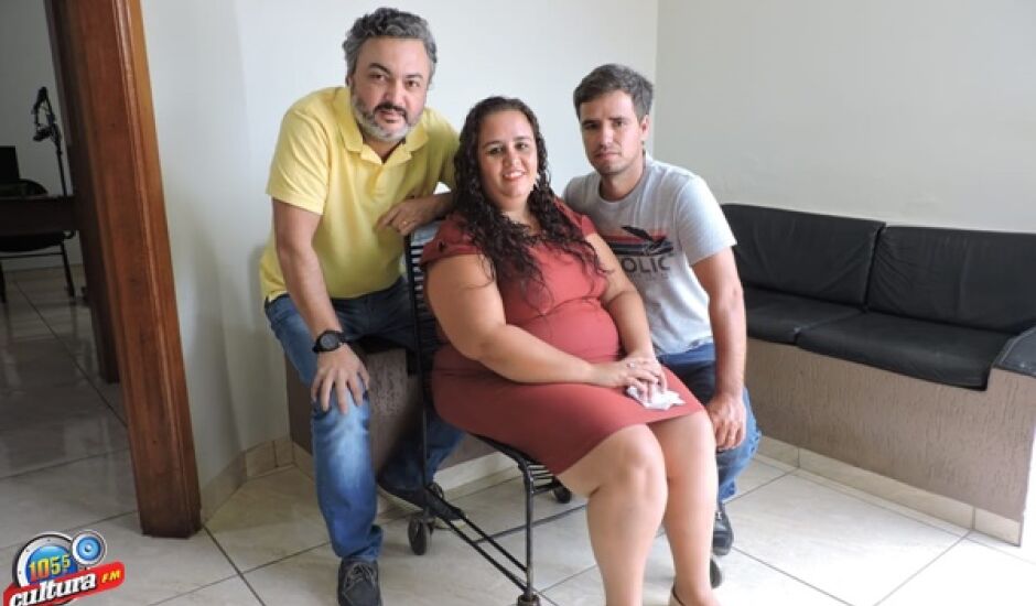 Nestor Junior, Tatiany Cristina e esposo