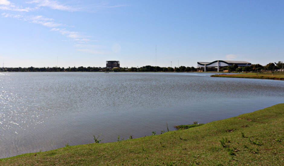 Foto registrada na Lagoa Maior, em Três Lagoas