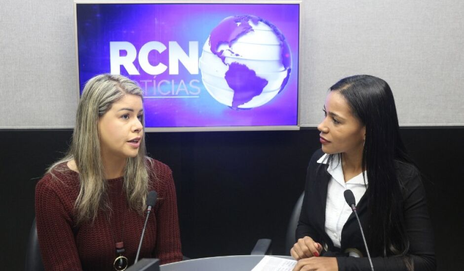 Sandra Regina, presidente do CMDCA, em entrevista ao RCN Notícias
