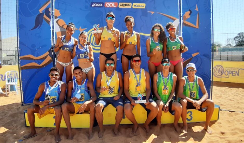O ouro da etapa também manteve o estado de Mato Grosso do Sul na liderança do ranking feminino que agora soma 400 pontos.