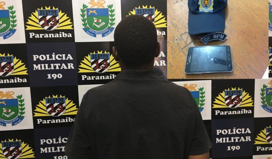 Jovem foi conduzido para a delegacia de Polícia Civil de Paranaíba