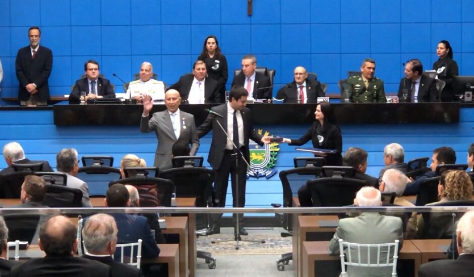 Marcelo Miranda Soares foi um dos nove homenageados pela Assembleia Legislativa