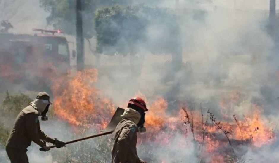 Registros do Corpo de Bombeiros revelam que a maioria dos incêndios é intencional e visa acabar com o mato ou lixo jogado em terrenos abandonados