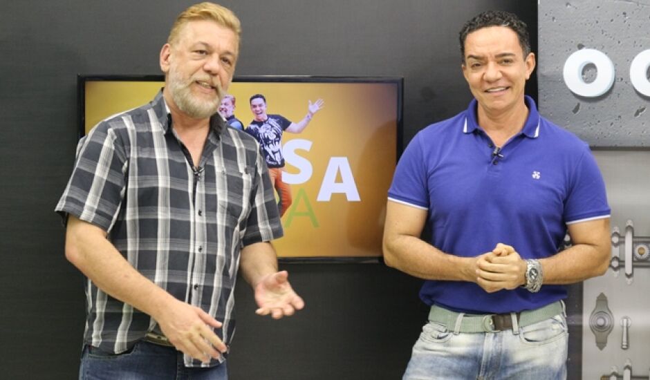 Antônio Luiz, o Totó, e Dinho Costa vão comandar a atração