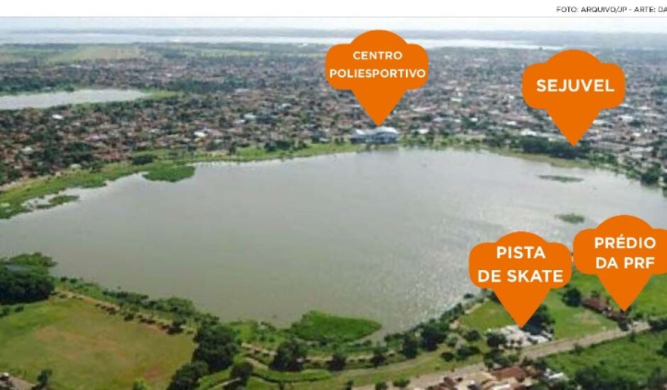 Promotor de Justiça diz que construções afetam visual da Lagoa Maior e contrariam legislação ambienal