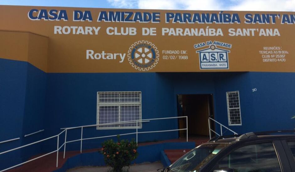 O Rotary Paranaíba fica localizado na rua Bruno Mariano de Faria, 310, Santo Antônio