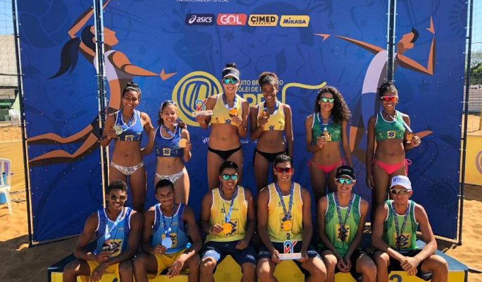 Aninha e Ana Vitória repetem resultado e conquistam título da segunda etapa do Circuito Brasileiro Sub-21 de vôlei de praia 2019