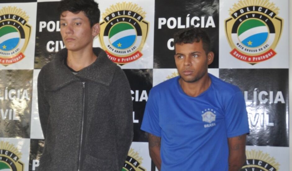 Luiz Manoel e Vitor Hugo, acusados da morte de Nelson Yuri Correa de Oliveira a pauladas