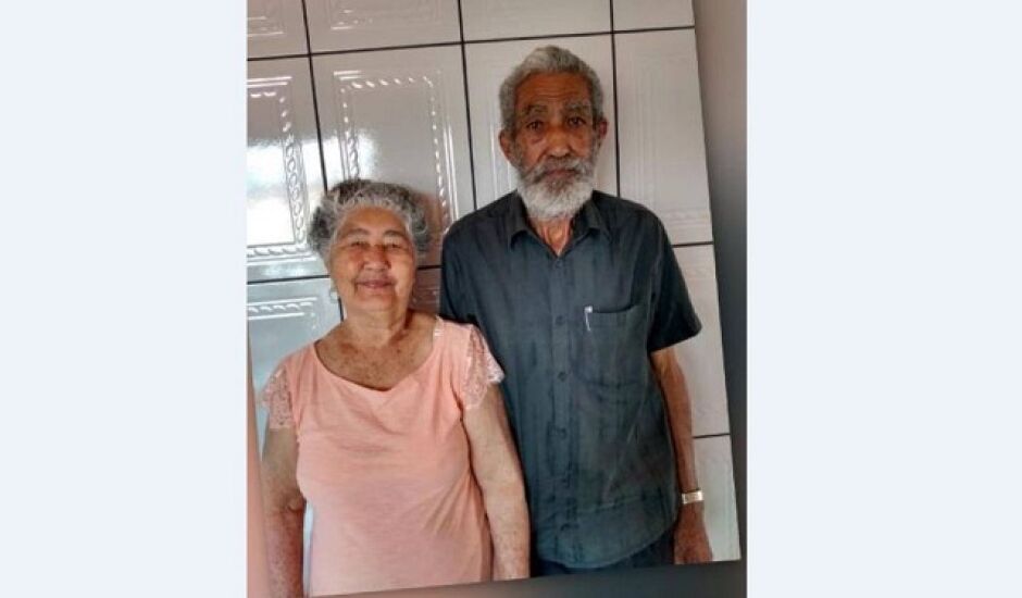 Maria Lúcia Rosa, 75 anos, e Valter de Sousa Rosa, 85 anos, viveram momentos de terror nas mãos de criminosos