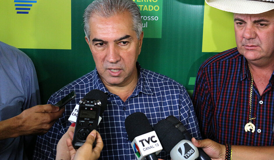 Anúncio da visita do ministro foi feito pelo governador Reinaldo Azambuja durante entrevista em Três Lagoas