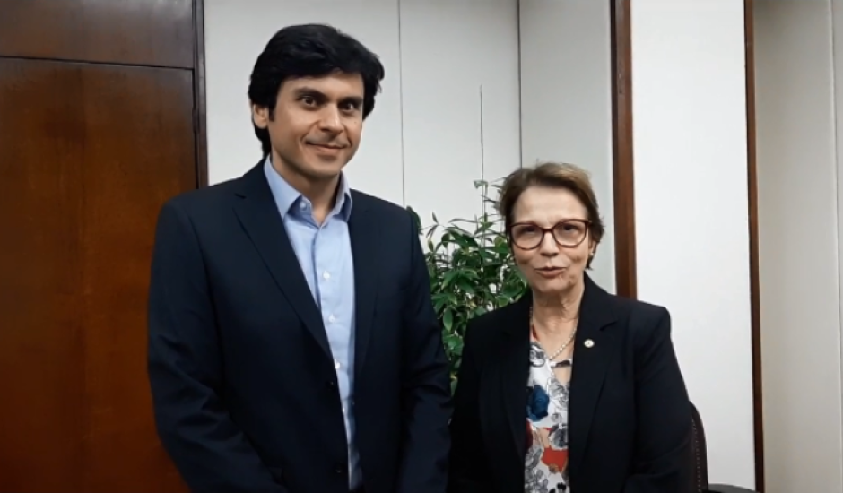 Vice-prefeito de Três Lagoas vai filiar-se ao Democratas a convite da ministra Tereza Cristina