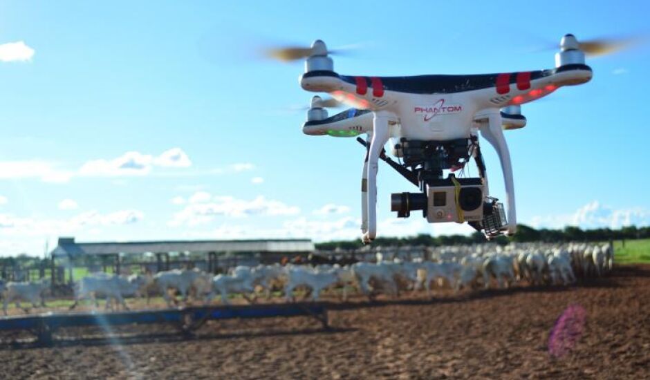 Os drones se popularizaram entre agricultores que usam o equipamento para monitar lavouras