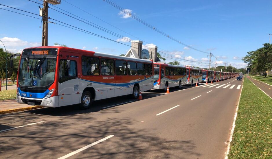 Ao todo já foram renovados 170 veículos do transporte público em Campo Grande, só no mandato de Marquinhos Trad.