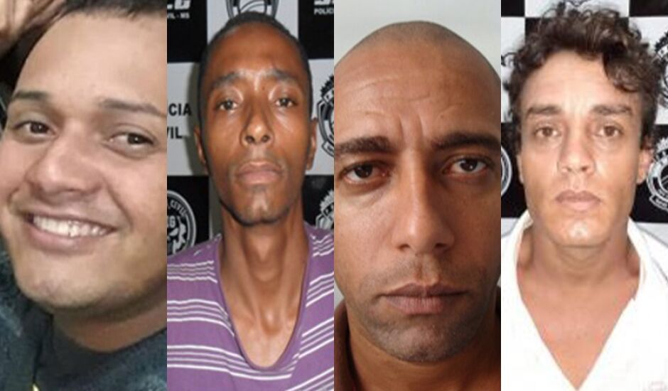 Os quatro suspeitos vão responder pelos crimes de furto qualificado e organização criminosa