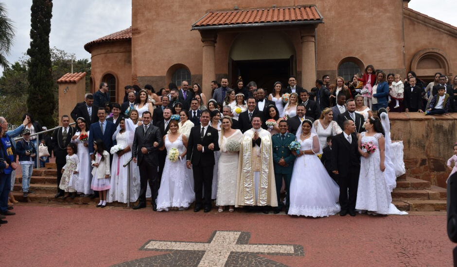 Mais de 700 casais já celebraram o sacramento do matrimônio juntos