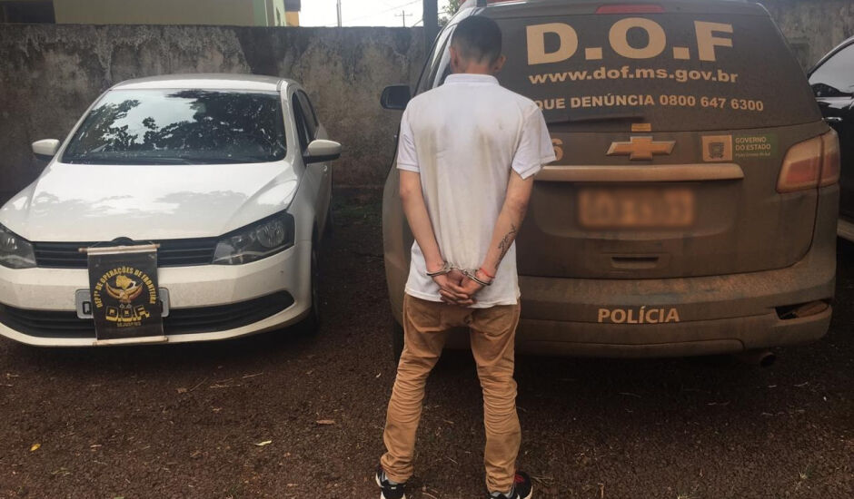 Carro roubado em Brasília é recuperado pelo DOF
