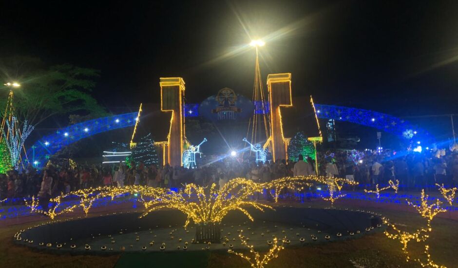 Cidade do Natal é aberta oficialmente em Campo Grande