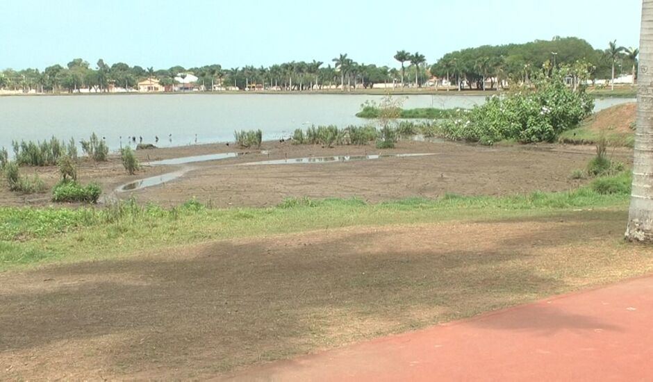 Chuvas ainda não recompõem nível de água da Lagoa Maior