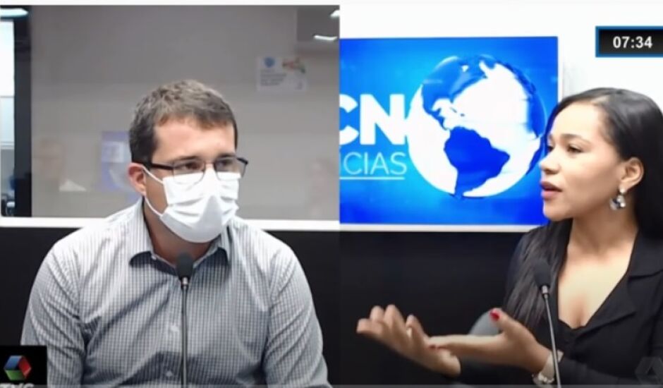 Médico Cassiano Maia, membro do comitê de enfrentamento ao coronavírus, participou do jornal RCN Notícias da TVC HD-13.1 e rádio Cultura FM 106.5.