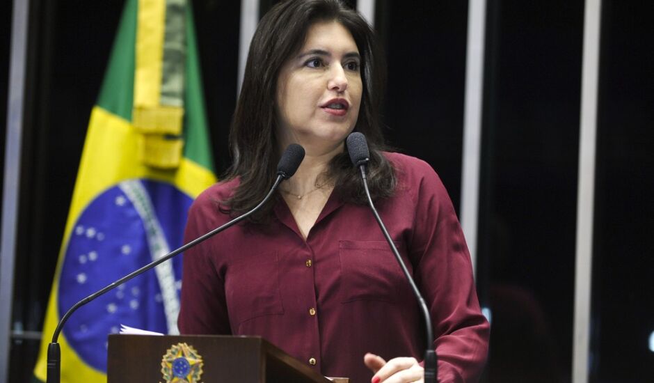 Senadora concedeu entrevista ao Jornal RCN Notícias da TVC e rádio Cultura FM, de Três Lagoas
