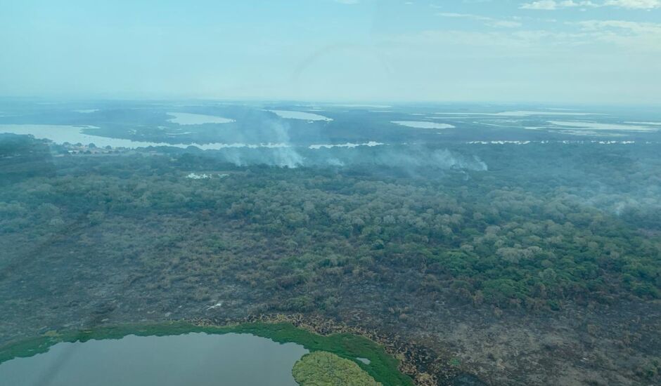 Região do Jatobazinho teve mais de 20 mil hectares consumidos pelas chamas