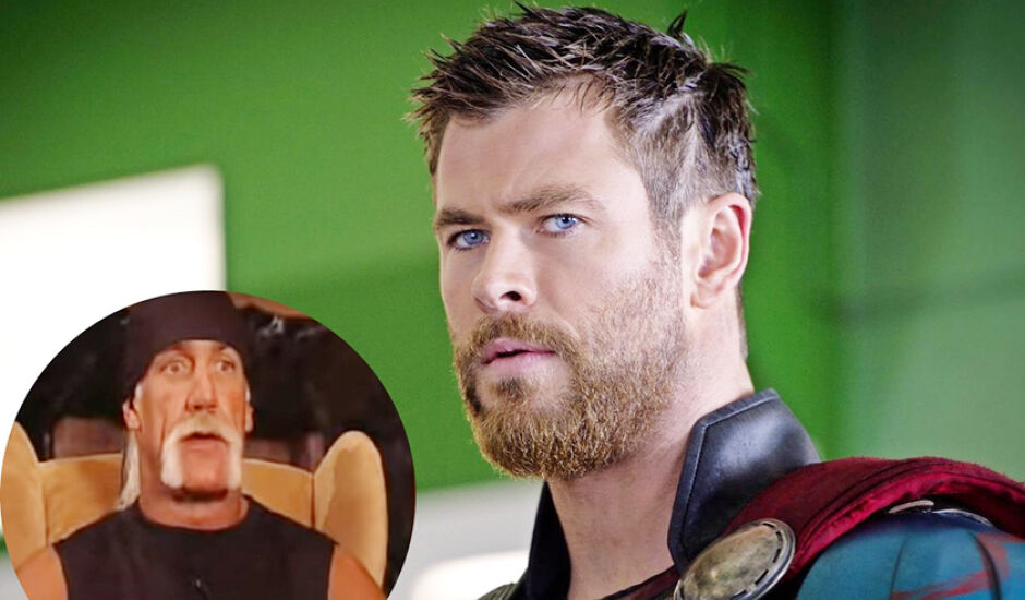 O ator Chris Hemsworth protagoniza o personagem o Thor, do filme “Vingadores”
