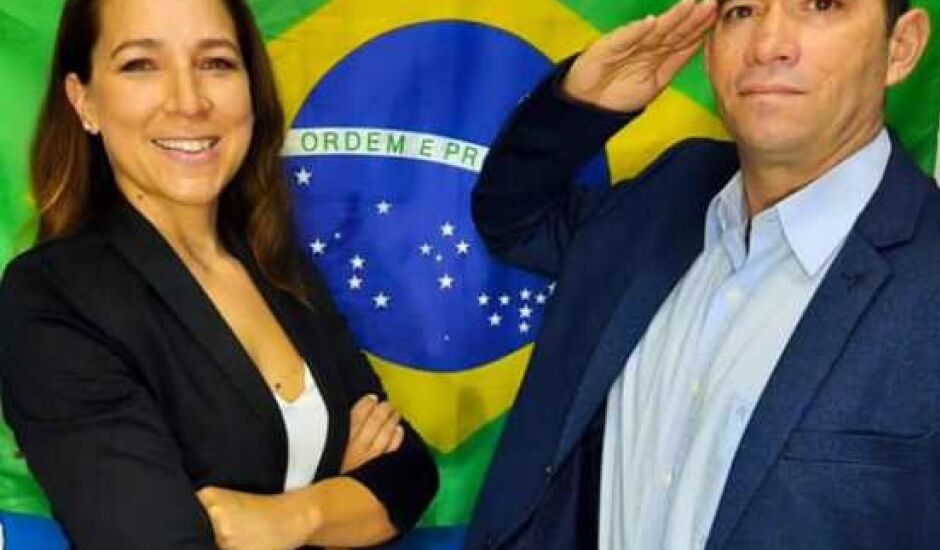 Convenção lançou tenente-coronel da PM, Ênio de Souza, para candidato a prefeito e a vice Mariana Amaral