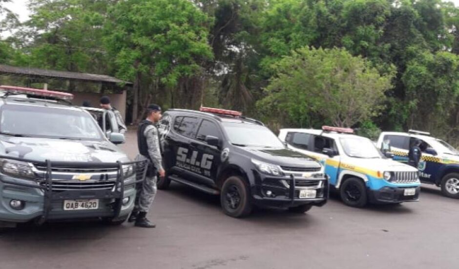 Foças Armadas e secretarias de sugurança pública de quatro estados realizam operação conjunta na bacia Tiete-Paraná