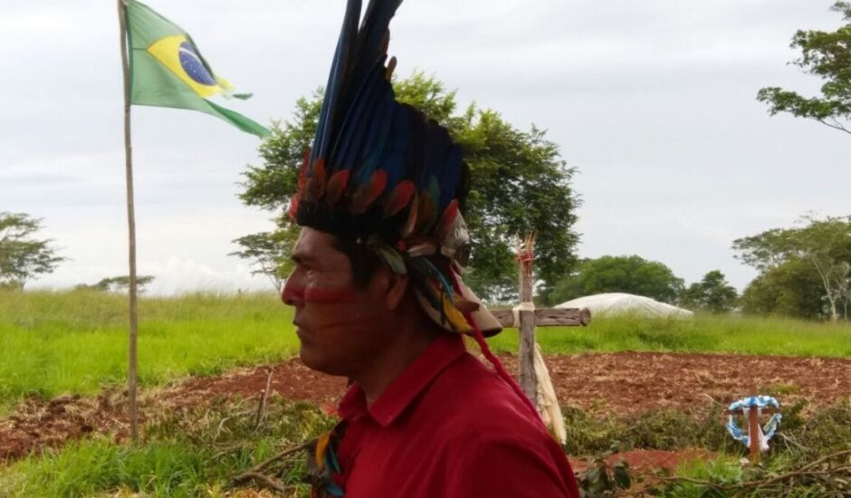 Comunidade Indígena Caarapo/MS. Foto: Acervo Cimi Regional
