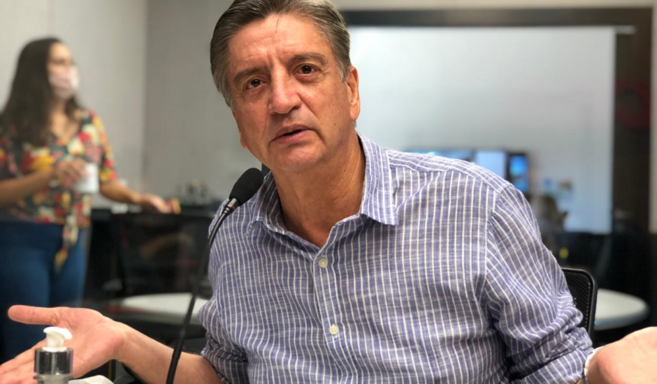 Durante entrevista Dagoberto criticou o prefeito Marquinhos Trad e sua administração